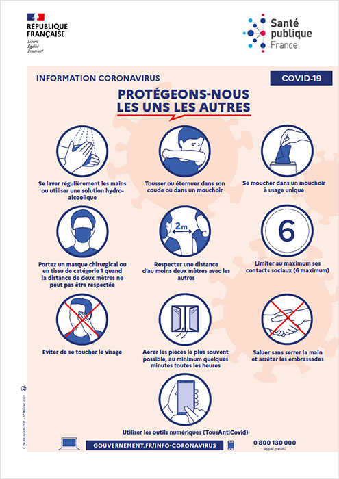 Informations Coronavirus