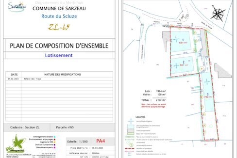 Cabinet Beneat Chauvel Plan Amenagement Jardins Du Scluze Sarzeau